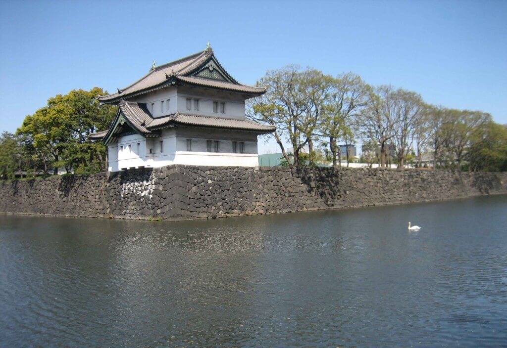 Imperial-Palace-Corner Gatehouse & moat - Tokyo Japan experience