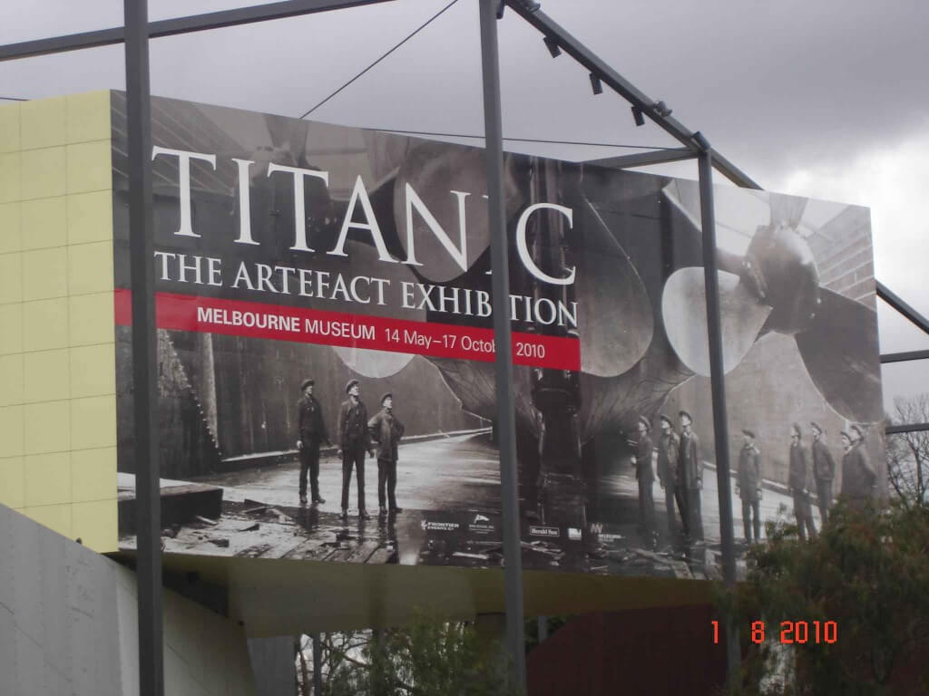 Places to visit Melbourne Museum TITANIC the Artefact Exhibition