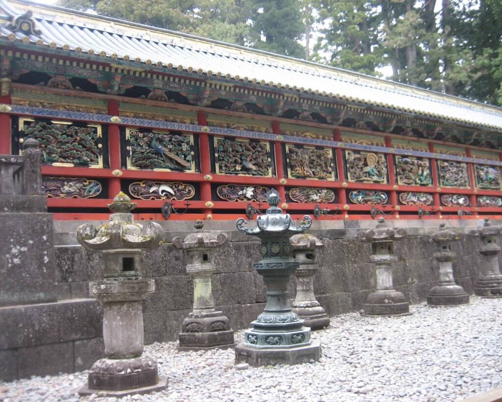 Wall-flanking-the-Yomeimon-Gate Toshogu Shrine