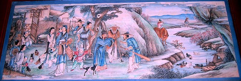 Tale of Taohuayuan at The Long Corridor