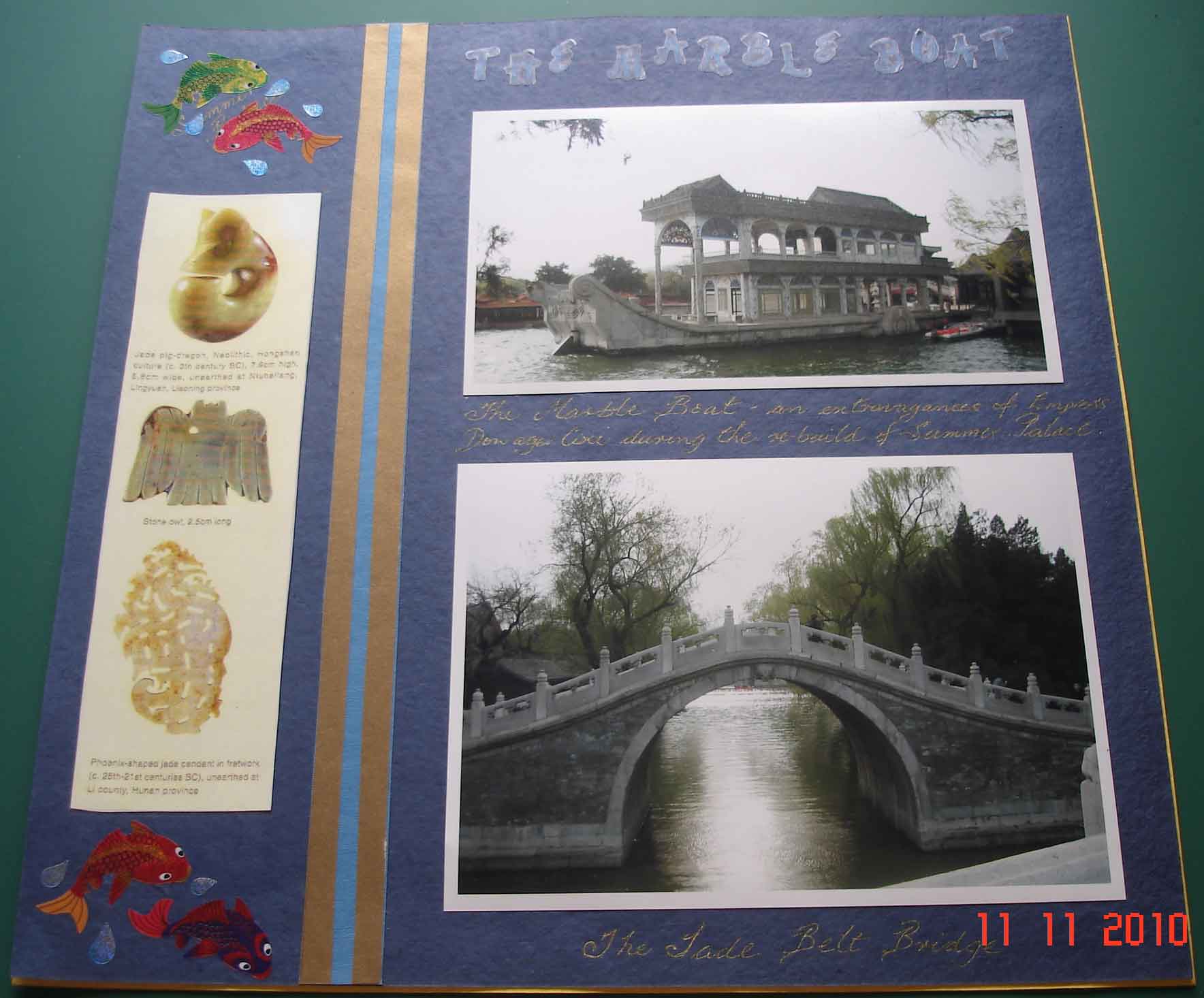 The-Summer-Palace-Beijing-China - scrapbook design page