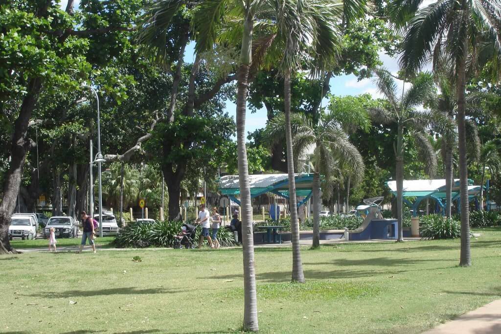 The-Strand-Shaded-Barbeque-areas for family events Townsville