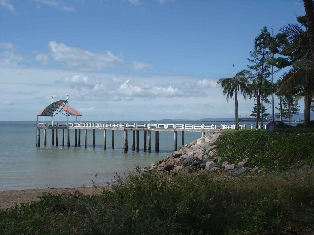 On The Strand the Fishing-Pier Townsville Tropical North Queensland