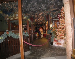 Entrance-Kathe Wohlfahrt Xmas Village-Medieval town of Rothenburg 