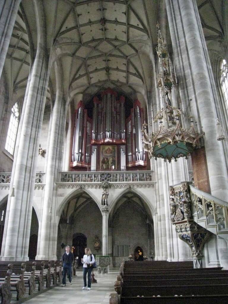 Dinklesbuhl-Organ St George's gothic church