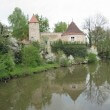 Dinkelsbuhl – medieval fortifications – medieval city wall