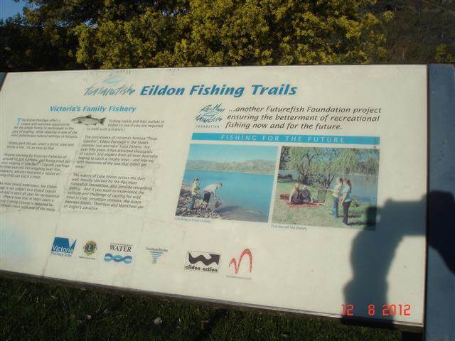 Fishing trails - Eildon Dam - fishing, water sports, boating, houseboats