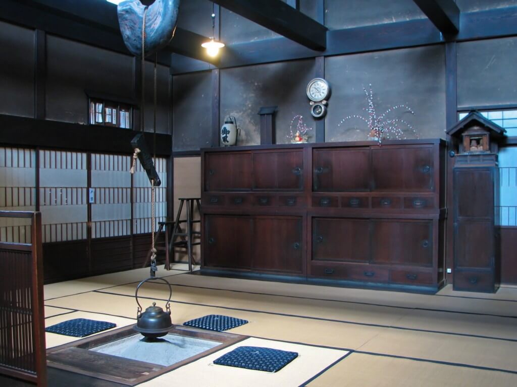 Kusakabe Heritage House-Iron Hearth (Irori)