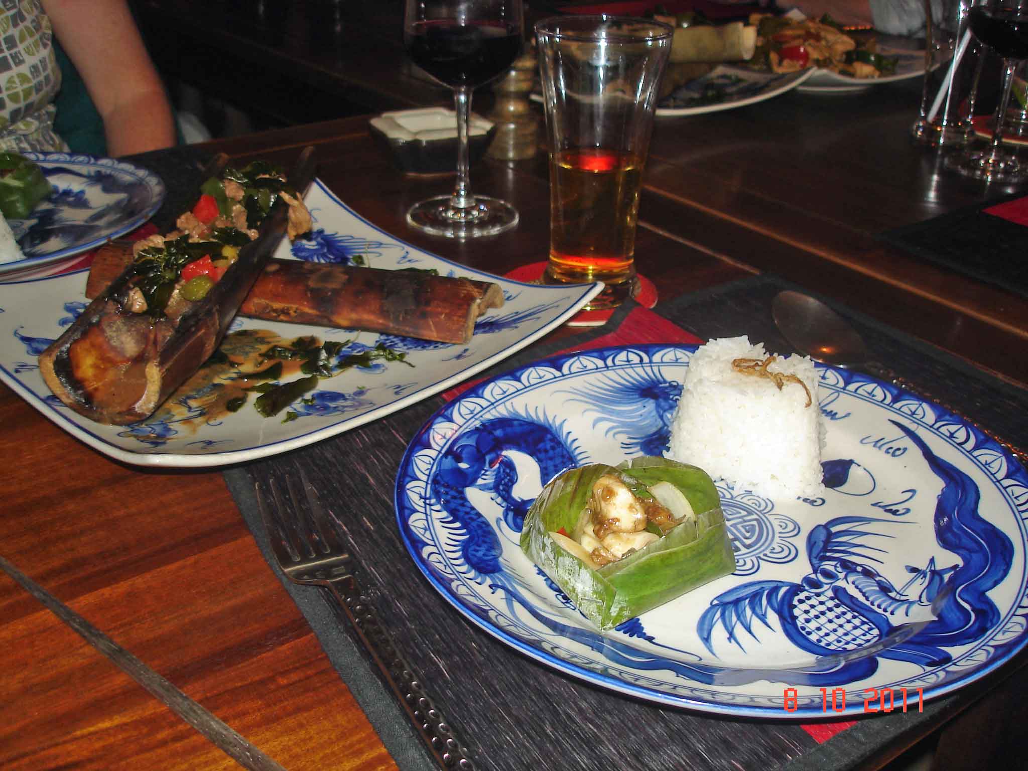 Restaurant Phnom Penh delicious Khmer food-farewell dinner