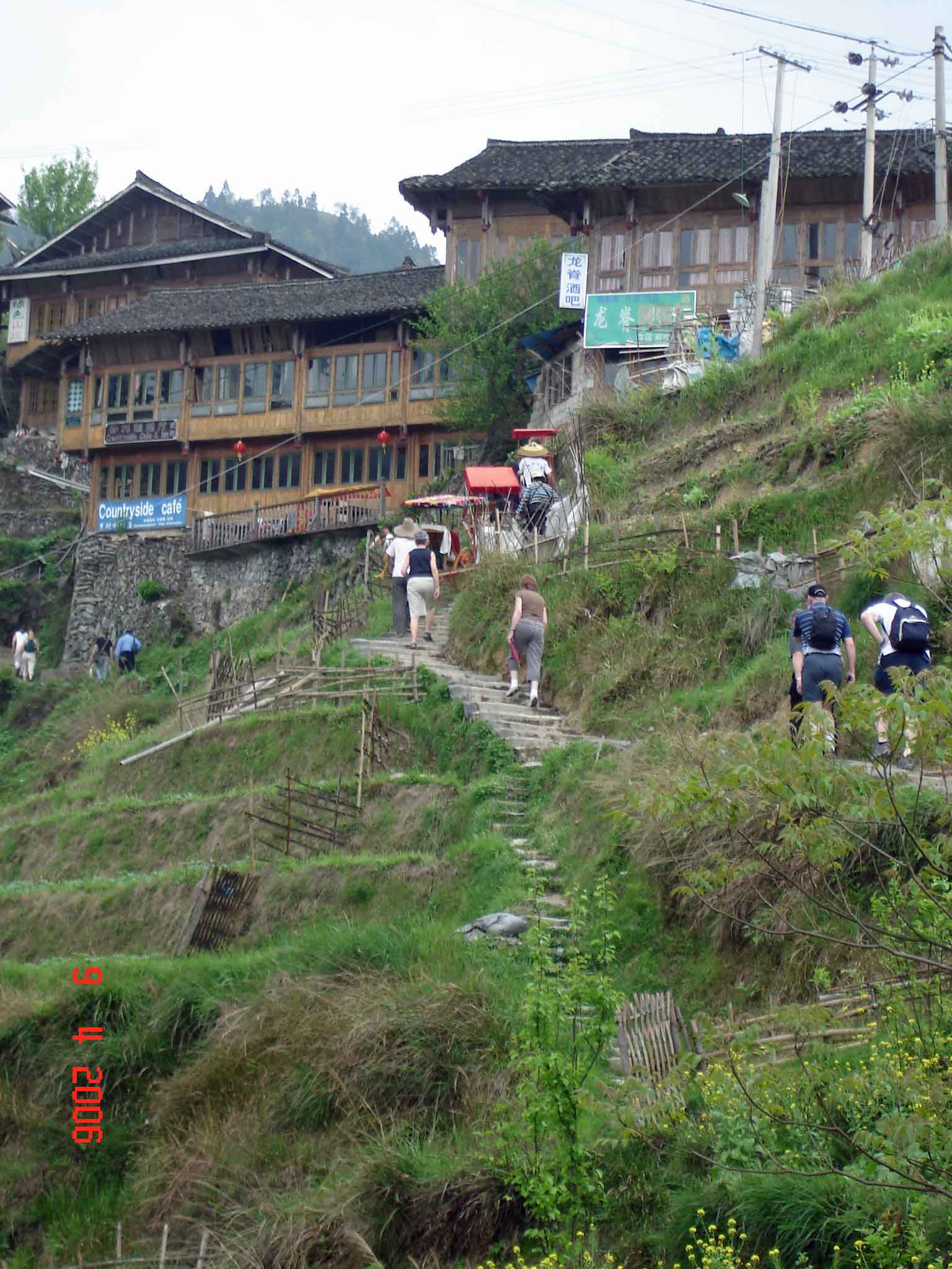 Climb-to-Pinang-Village