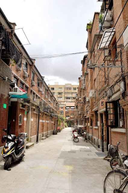An original Shanghainese long tang a labyrinth of alleys lined with shikumen houses