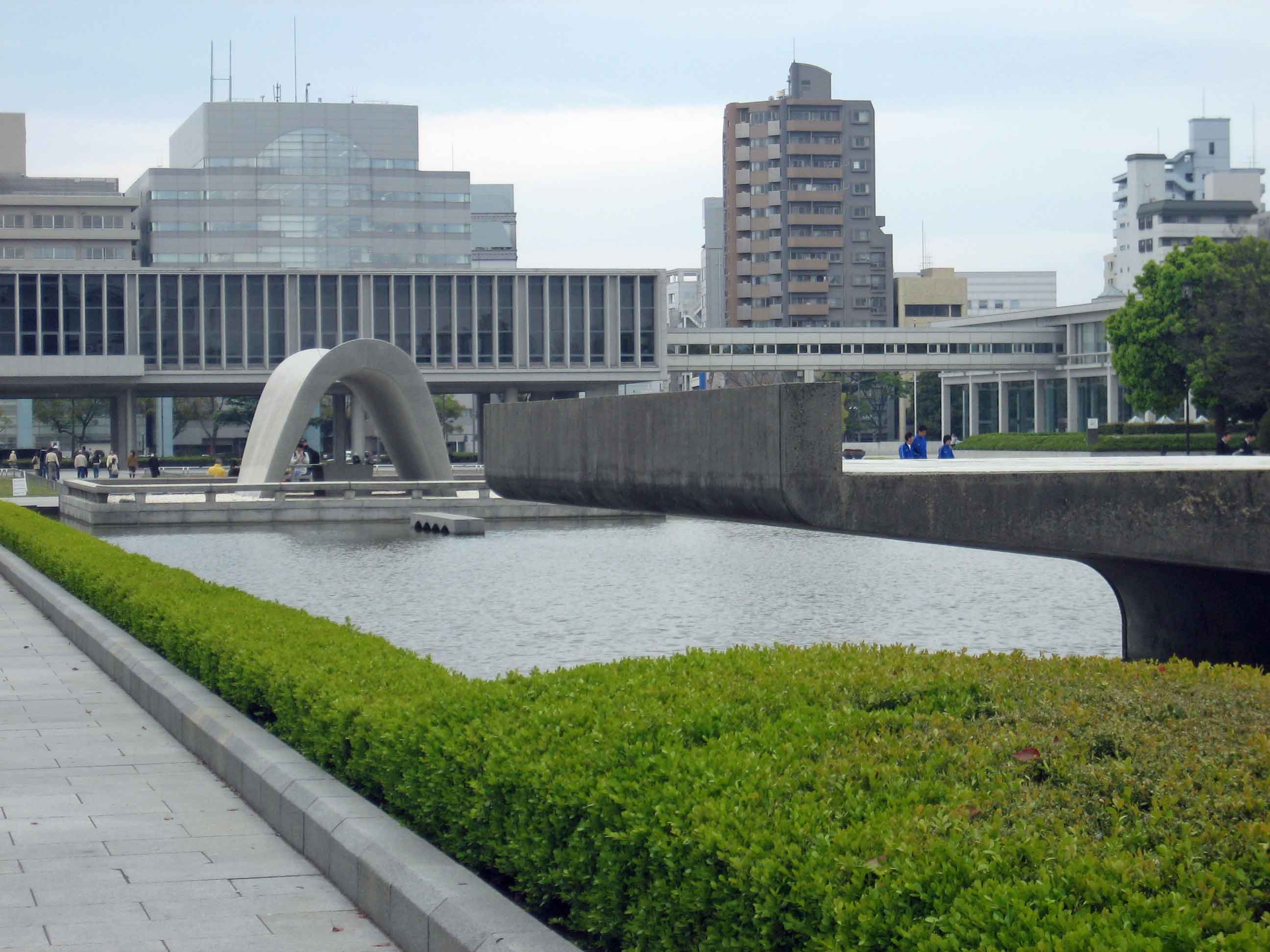 Pond of Peace - Hiroshima Peace Memorial Park