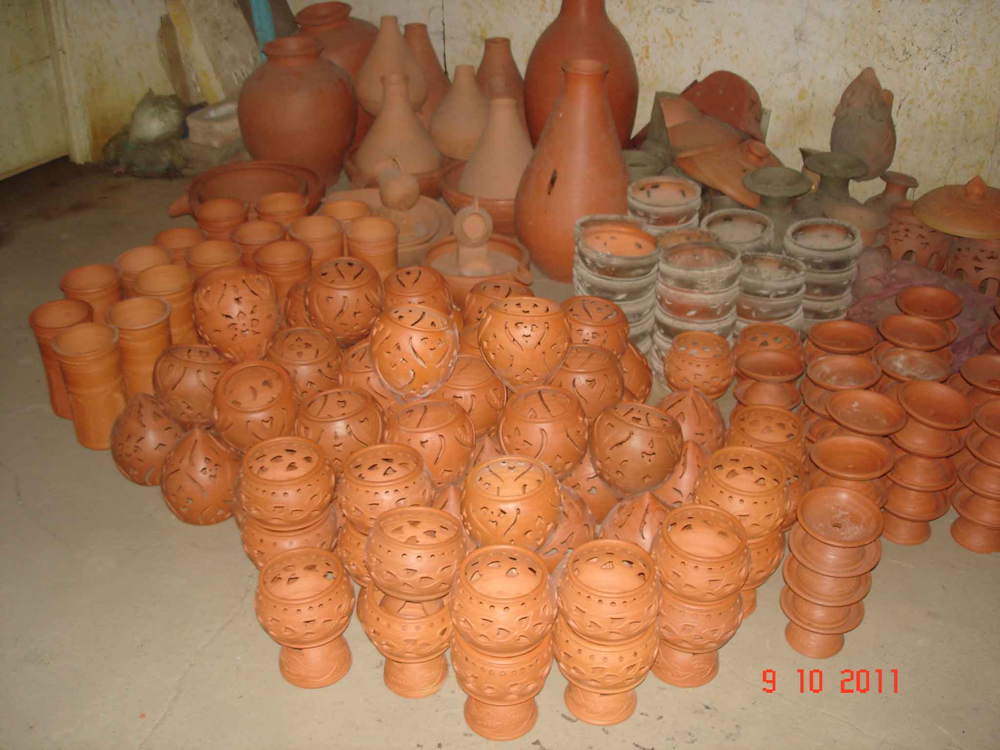 Fired-pots