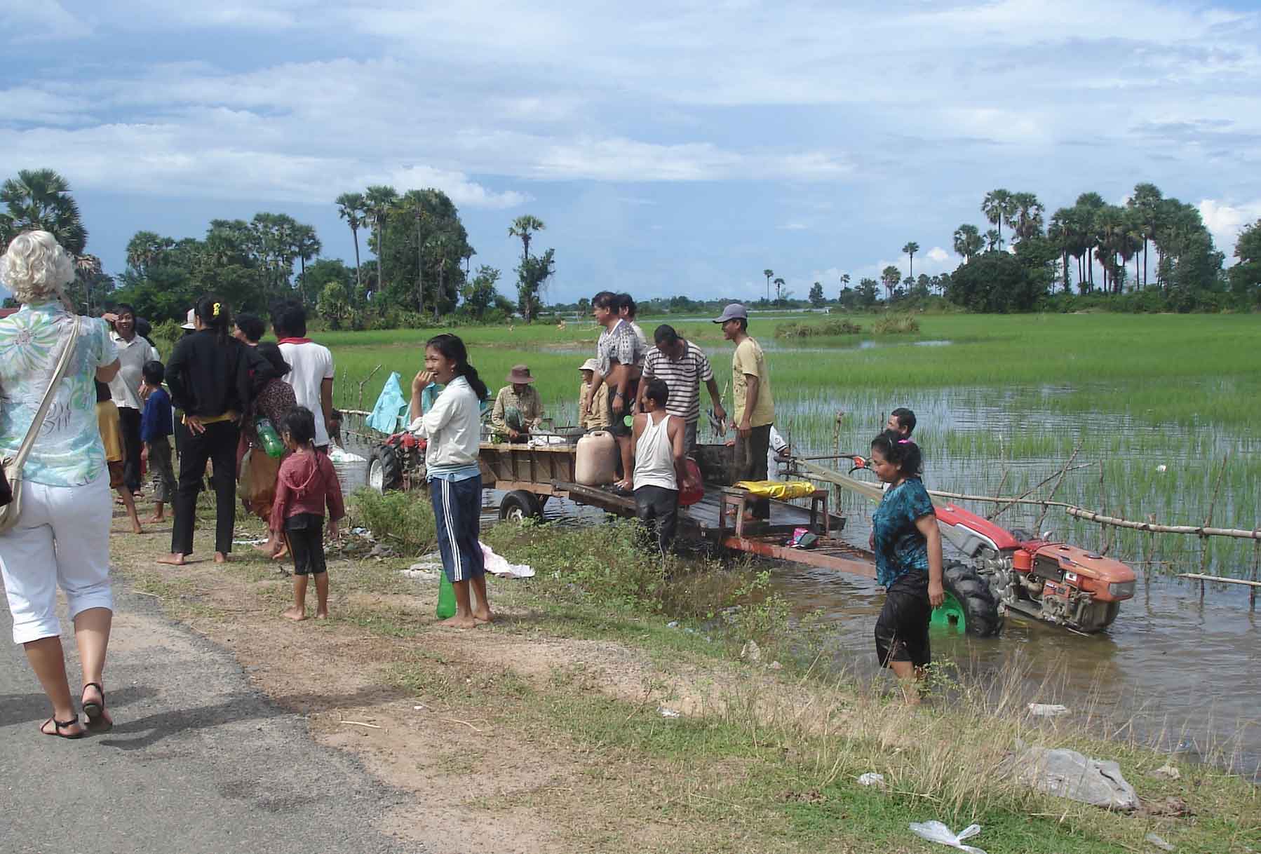 After the rain - rural countryside Province of Battambang