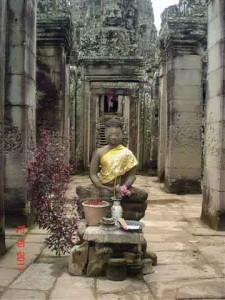 Bayon buddha Statue King of Khmer Kingdom