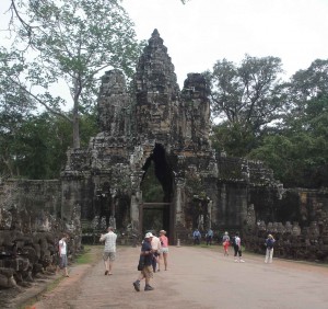 Angkor Thom - Faces - Siem Reap Cambodia