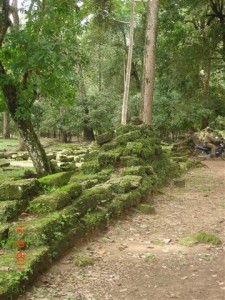 Ruins Elephant Terrace-Royal Square- Leper king Terrace