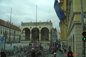 Fieldmarshell's-Hall-sightseeing Munich romantic road Germany