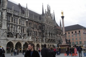 Equestrian statue-Bavarian Prince Regent Luitpold-Romantic Road Germany 