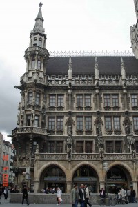 Bavarian New Town Hall - Munich Romantic Road Germany