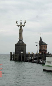 Statue of Imperia at Harbor Entrance Kinstanz-romantic road Germany