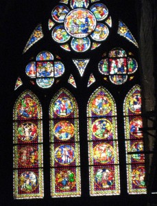 Munster-Medieval-glass windows -Freiburg Minster