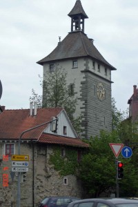 Rheintorturm-old city wall Konstanz-romantic road Germany