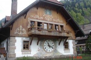 Triberg town -Tourist-Stop-Glockenspiel