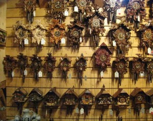 Town of Triberg Cuckoo clocks-black forest-Romantic road Germany