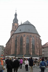 Gothic Church of the Holy Spirit- Old Town Heidelberg