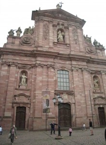 Catholic Jesuitenkirche - Old Town Heidelberg
