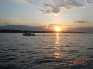 Sunrise-On the water-Port Phillip Bay