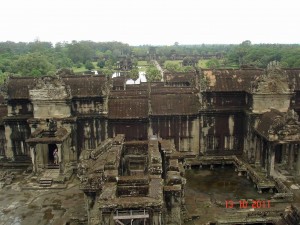  Angkor-Siem Reap-view-from-central-tower