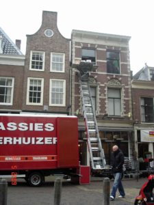 Ladder Lift in Haarlem,Nederthlands